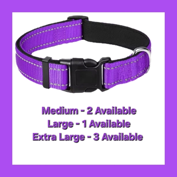 Reflective Pet Collars - Multiple Colors & Sizes Available - Picture 15 of 16